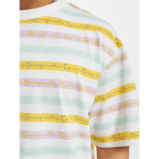 Karl Kani Ανδρική κοντομάνικη μπλούζα Originals Stripe Tee